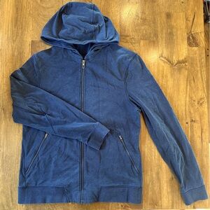 M’s lululemon Full-Zip Hooded Sweatshirt - Heather Navy - L